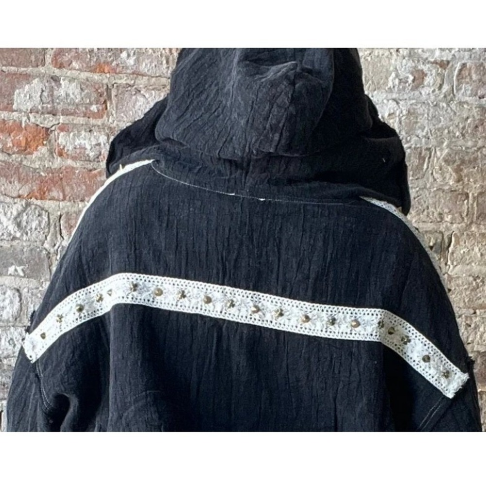 POL Studded Zip-up‎ Hoodie, size large, new without tags - Picture 4 of 6